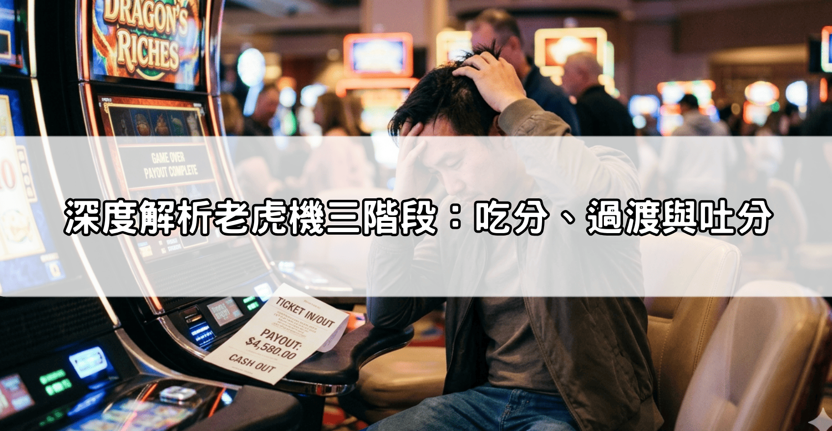 深度解析老虎機三階段：吃分、過渡與吐分